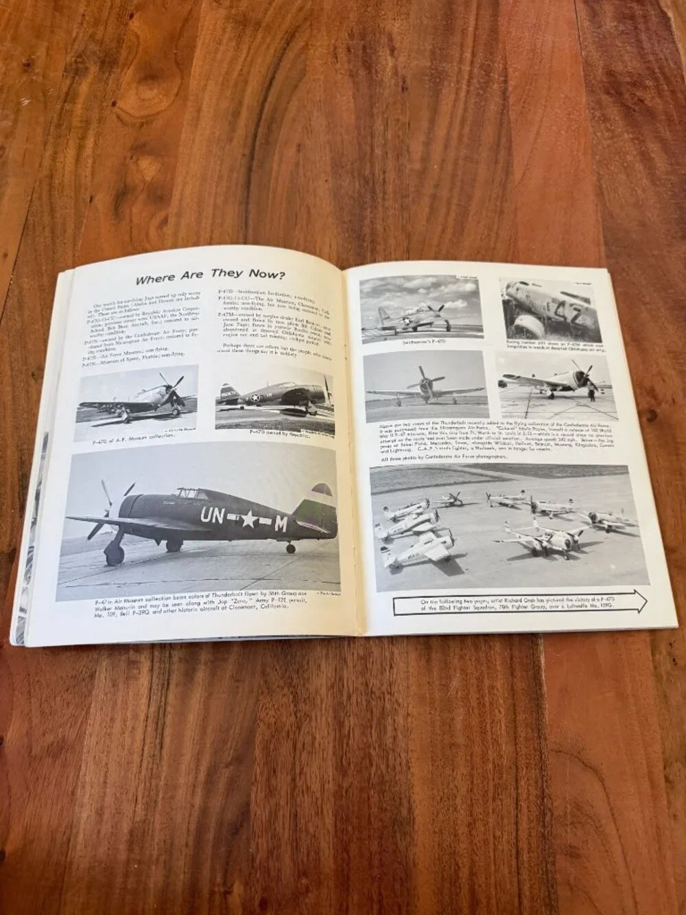 The P-47 Thunderbolt Len Morgan 1963 WWII Fighter Famous Aircraft Series PB